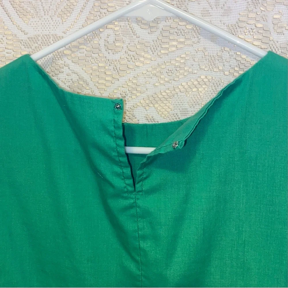 Halloween Green M&M Dress, Handmade Girl Size 14-16 (estimated)